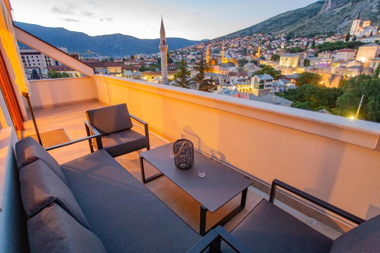 Sky Penthouse Old Bridge With Sauna And Jacuzzi Μόσταρ Εξωτερικό φωτογραφία