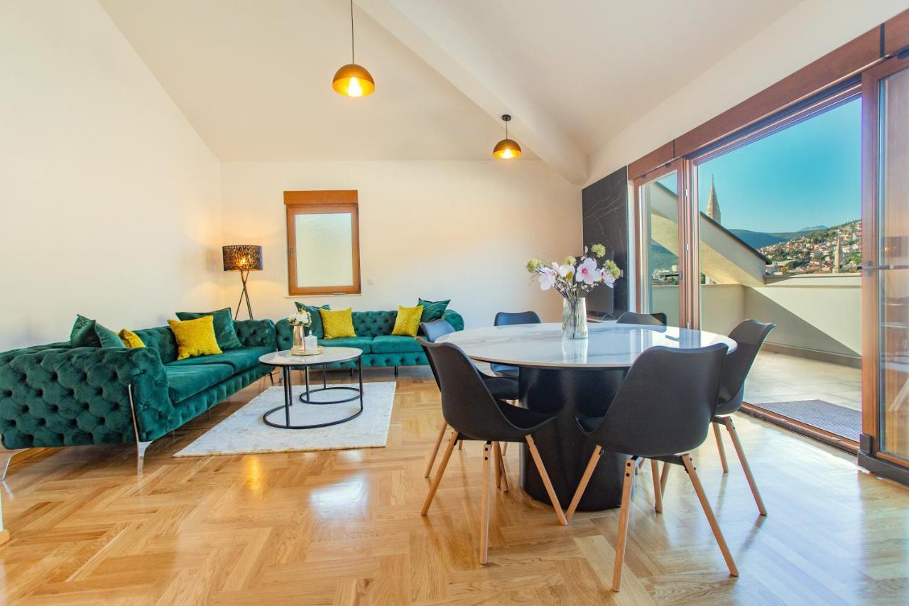 Sky Penthouse Old Bridge With Sauna And Jacuzzi Μόσταρ Εξωτερικό φωτογραφία