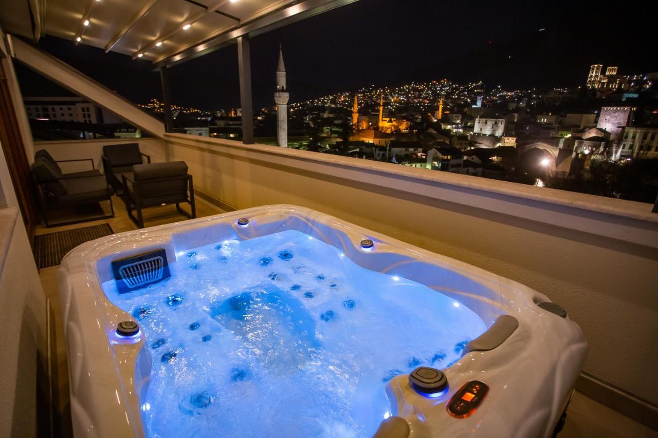 Sky Penthouse Old Bridge With Sauna And Jacuzzi Μόσταρ Εξωτερικό φωτογραφία